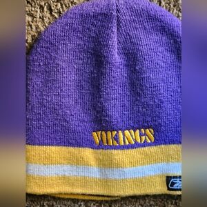 Vikings Purple and Yellow  Beanie